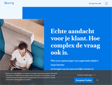Tablet Screenshot of blueriq.com